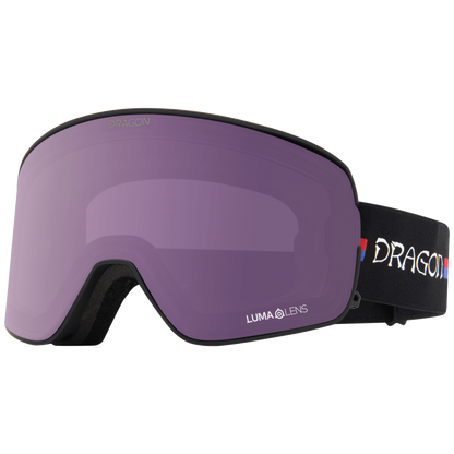 Dragon Blake Paul Signature Series NFX2 Ski Snowboard Goggle Black Violet