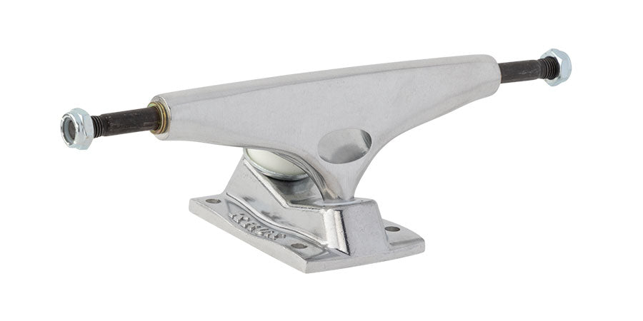 Krux K5 DLK Down Low Kingpin Polished Silver Standard Skateboard Trucks Front