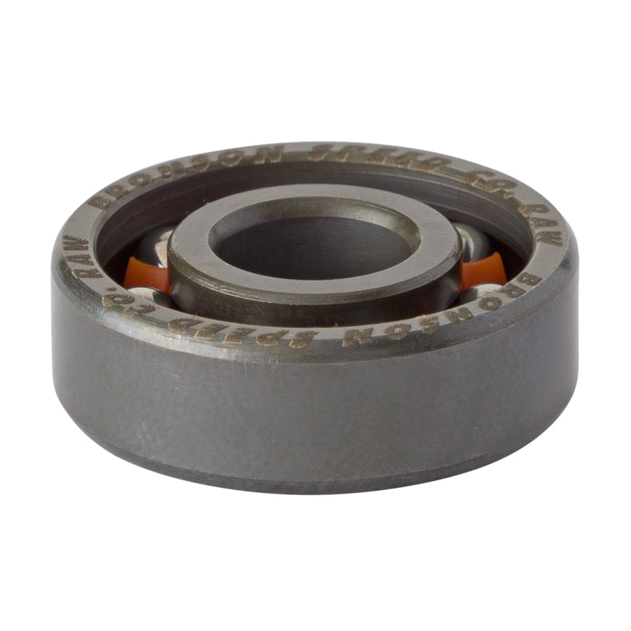 Bronson Speed Co Raw Shieldless Skate Rated Bearings top view