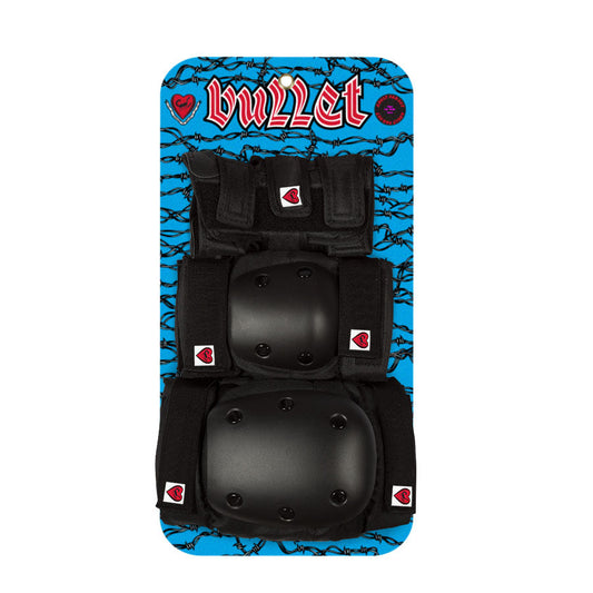 Bullet Youth Kids Boys Girls Skateboarding Snowboarding Skate Blade Protective Pads Knee Elbow Wrist