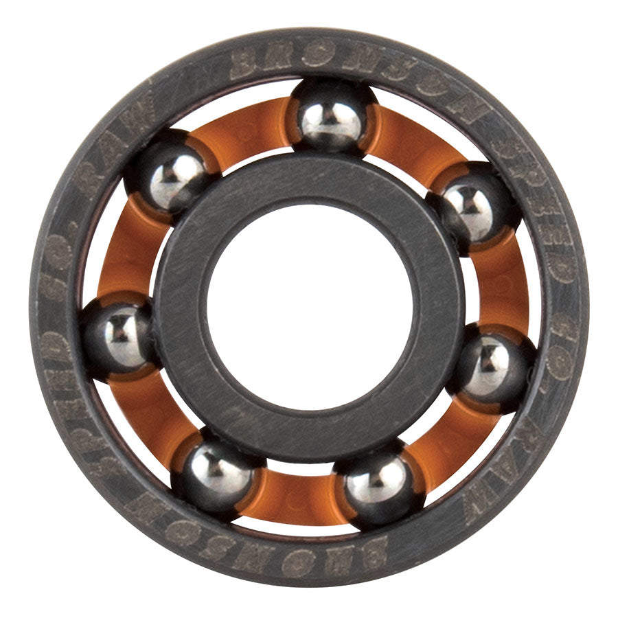 Bronson Speed Co Raw Shieldless Skate Rated Bearings Raw Balls no shields