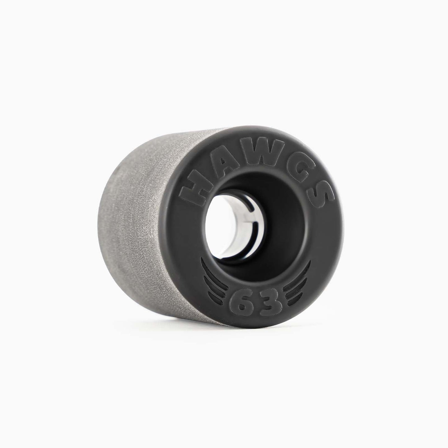 Hawgs Wheels 63mm Doozies Black 78a Stone Ground Cruiser Freeride Longboard Wheels