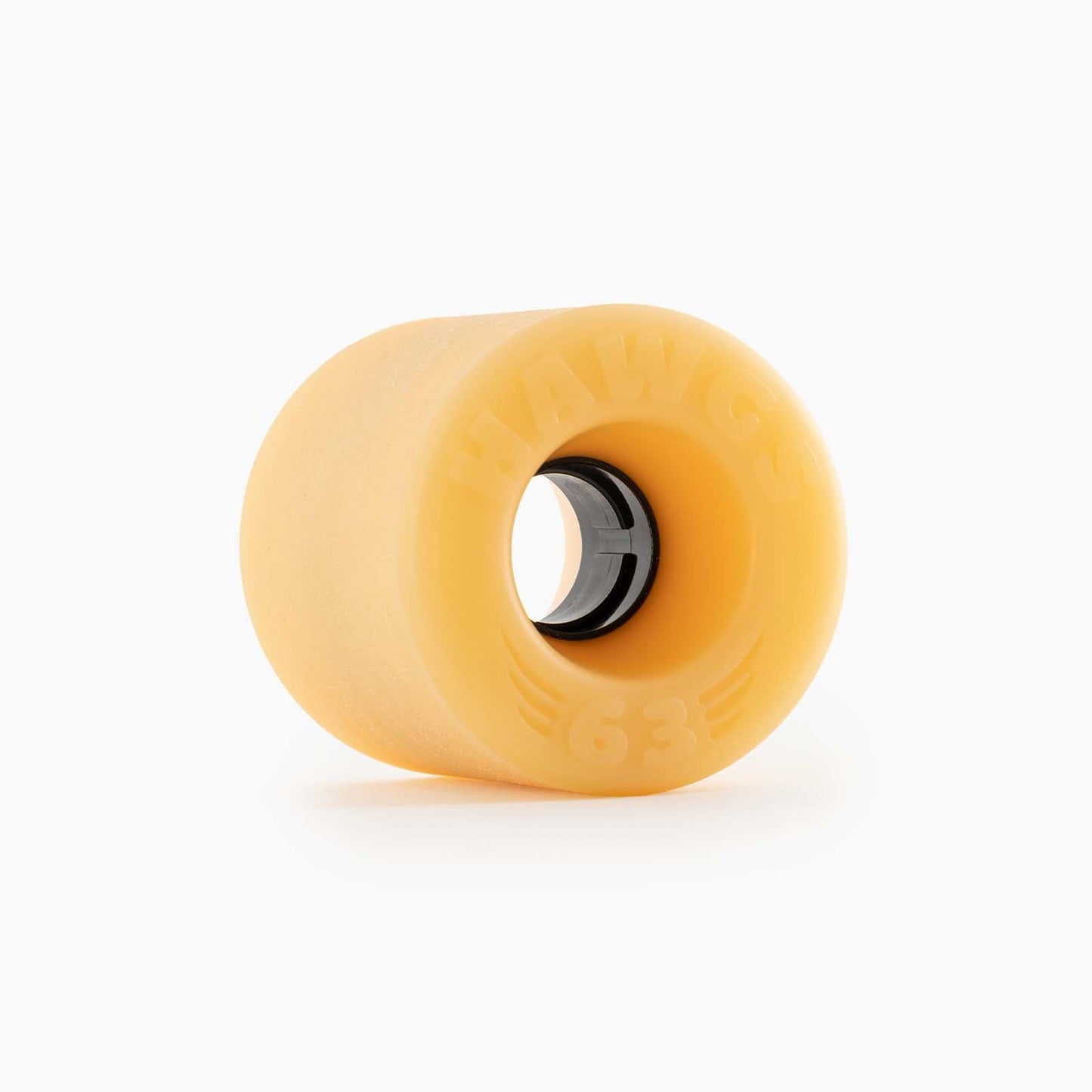 Hawgs Wheels 63mm Doozies Mango Orange 78a Stone Ground Cruiser Freeride Longboard Wheels