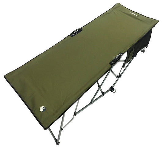 Wolftraders Premium Folding Camp Cot Turbocot Olive Green Main