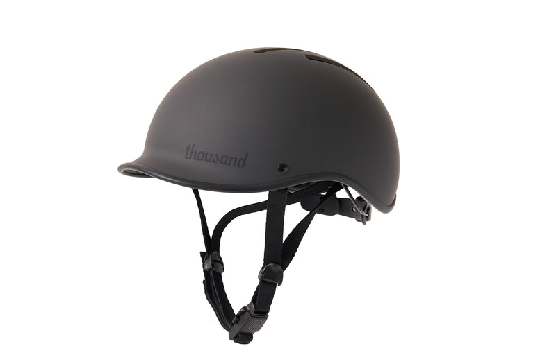 Thousand Helmets Heritage 2.0 Bike Skate Helmet Stealth Black