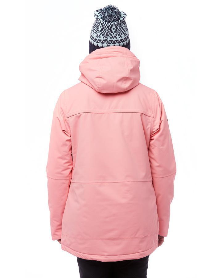 Rojo Womens Ladies Juniors Aster Ski Snowboard Jacket Flamingo Pink