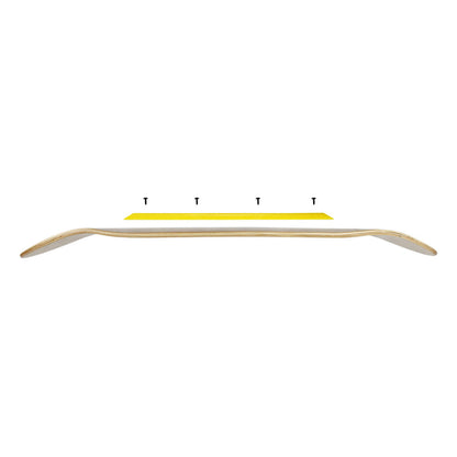 Black Diamond Yellow Skateboard Rails Install Diagram