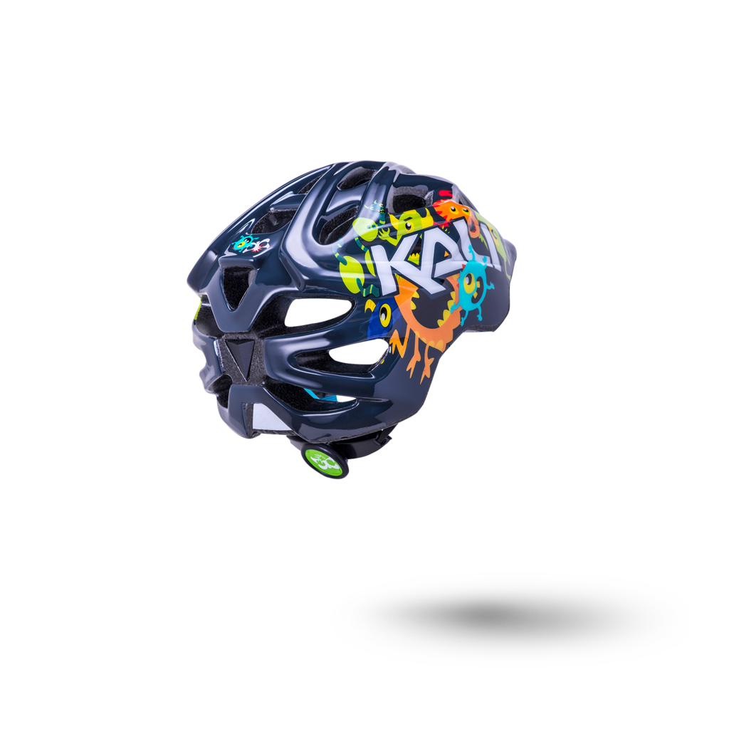Kali protectives Kali Chakra Child Bike Helmet Monsters Black Back Dial