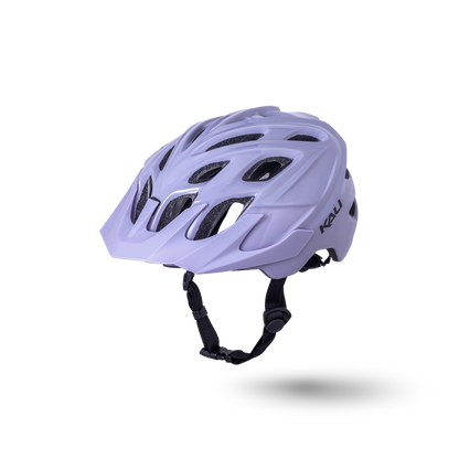 Kali Protectives Chakra Solo Adult Trail MTB Helmet Solid Pastel Purple Front