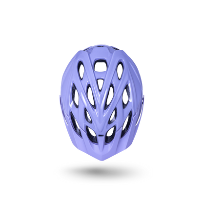Kali Protectives Chakra Solo Adult Trail MTB Bicycle Helmet Solid Pastel Purple Top