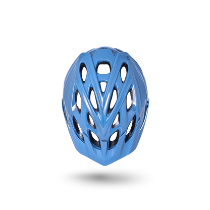 Kali Protectives Chakra Solo Adult Trail MTB Bicycle Helmet Solid Thunder Blue Top