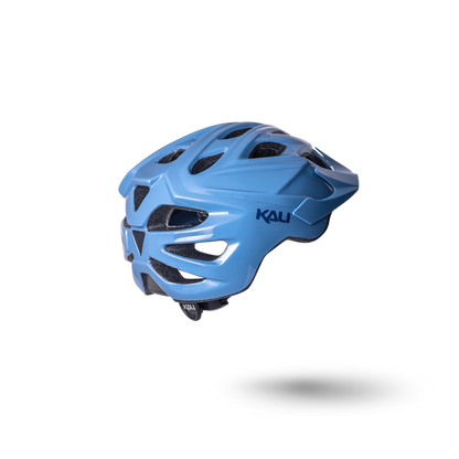 Kali Protectives Chakra Solo Adult Trail MTB Helmet Solid Thunder Blue Back