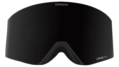 Dragon Alliance RVX Magnetic OTG Quick Change Ski Snowboard Goggles Midnight Black Midnight Black Lens Front Face