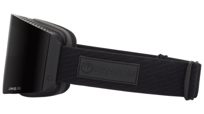 Dragon Alliance RVX Magnetic OTG Quick Change Ski Snowboard Goggles Midnight Black Midnight Black Lens Band