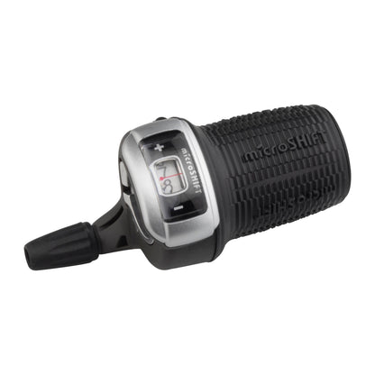 microShift DS85 Grip Twist Shifers 3x7 double or triple right rear
