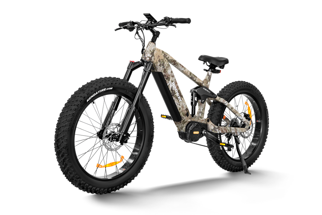 Himiway Cobra Pro Full Suspension Mid Drive Fat Tire Electric Mountain Bike