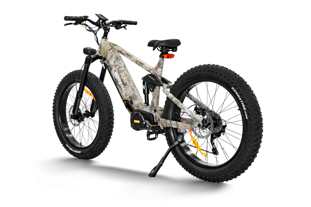 Himiway Cobra Pro Full Suspension Mid Drive Fat Tire Electric Mountain Bike
