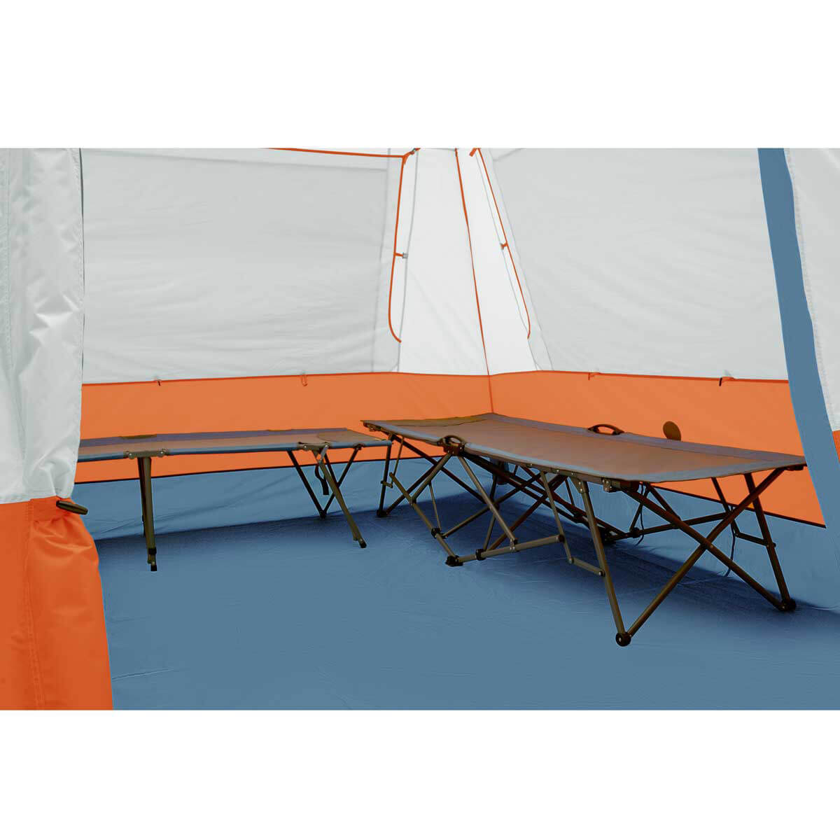 Eureka Copper Canyon LX 12-Man Cabin 2-Bedroom Tent Interior