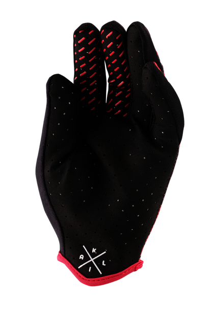 Kali Protectives Mission Glove MTB bike glove red/black palm