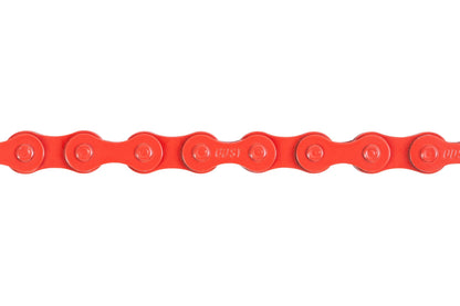 Odyssey Blue Bird Single Speed BMX Bike Chain with Single Half Link End Red