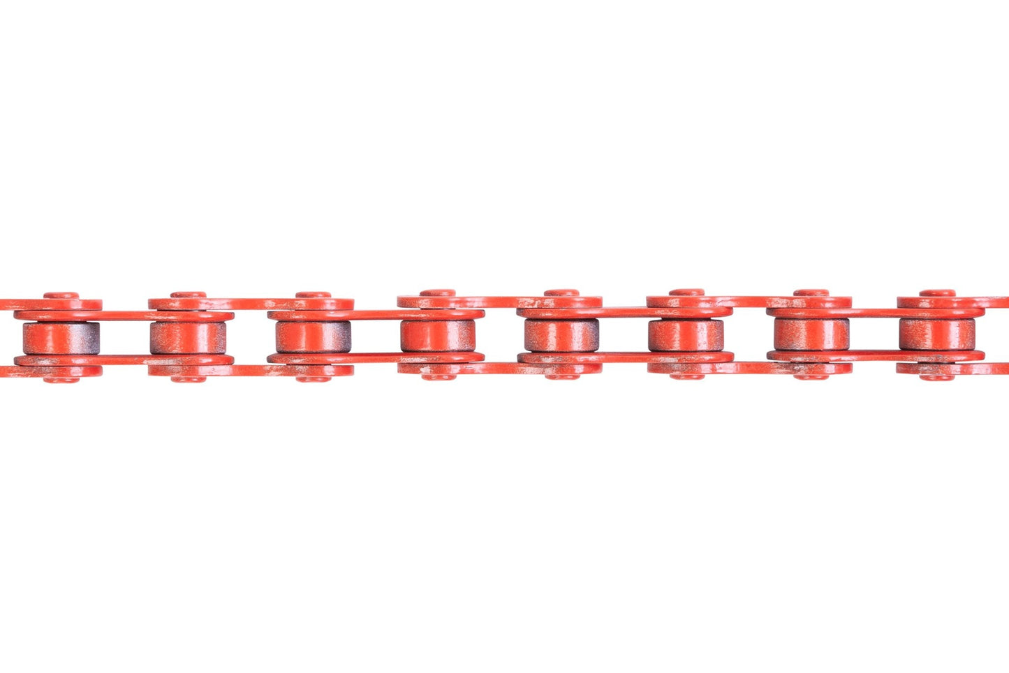 Odyssey Blue Bird Single Speed BMX Bike Chain with Single Half Link End Red