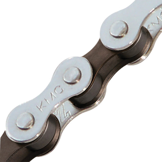 KMC S1 Single Speed 1/2 x 1/8 bmx fixie bike chain silver/brown
