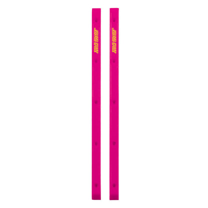 Santa Cruz Slimline Skateboard Rails Pink Front