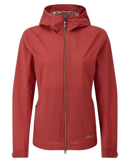 Sherpa Women's Asaar 2.5-Layer 20k Waterproof Rain Jacket Red