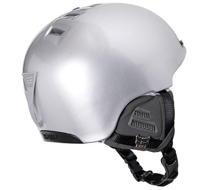 Kali Protectives Sima Epic Ski and Snowboard Helmet silver/black back angle