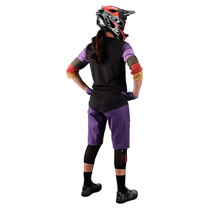 Women's Mischief Short with Padded Liner Orchid Back