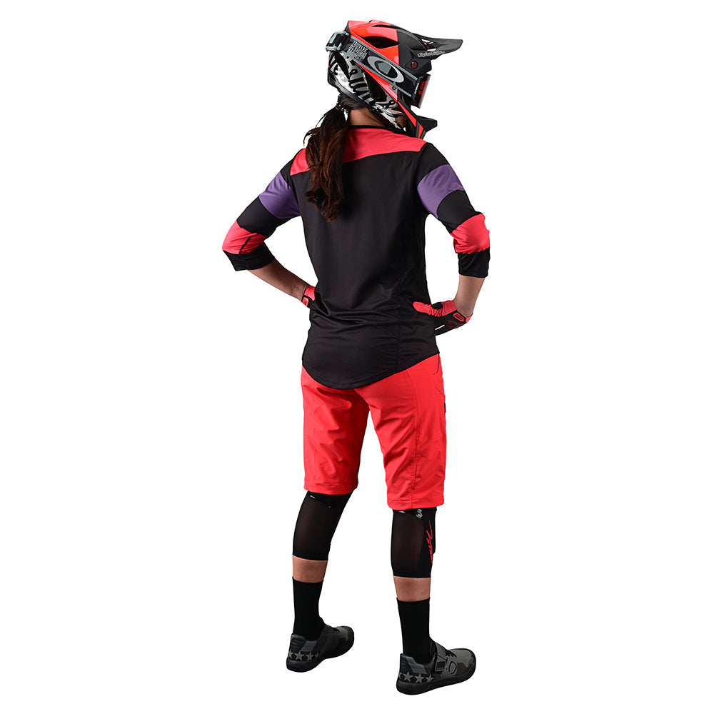 Women's Mischief Short with Padded Liner Firecracker Back