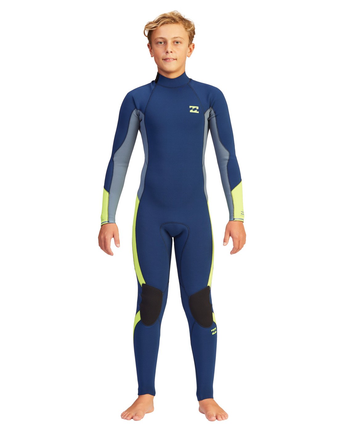 Billabong 4/3mm Boy's Absolute Back Zip Full Wetsuit