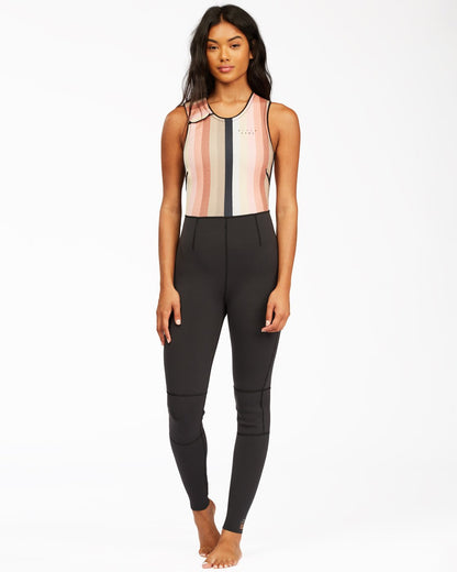 Billabong Sol Sistah Long Jane Spring Suit SERAPE STRIPE Front