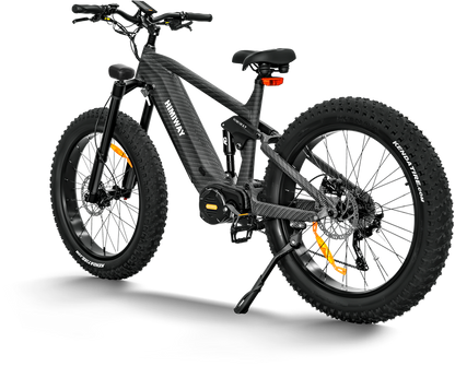 Himiway Cobra Pro Full Suspension Mid Drive Fat Tire Electric Mountain Bike