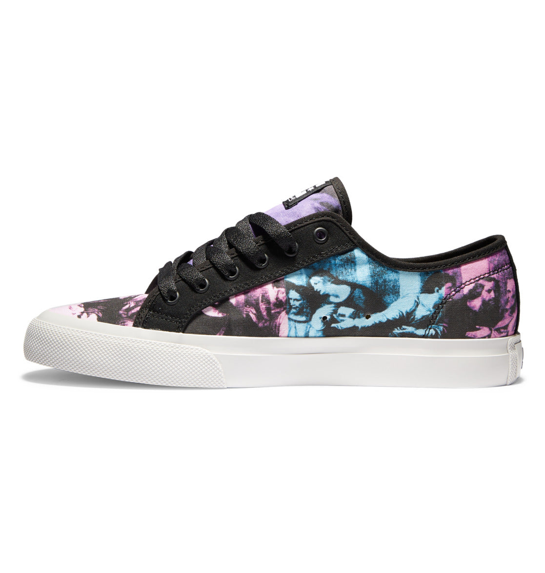 Unisex Guys Ladies DC X Andy Warhol Manual Shoe Black Cream Outsole