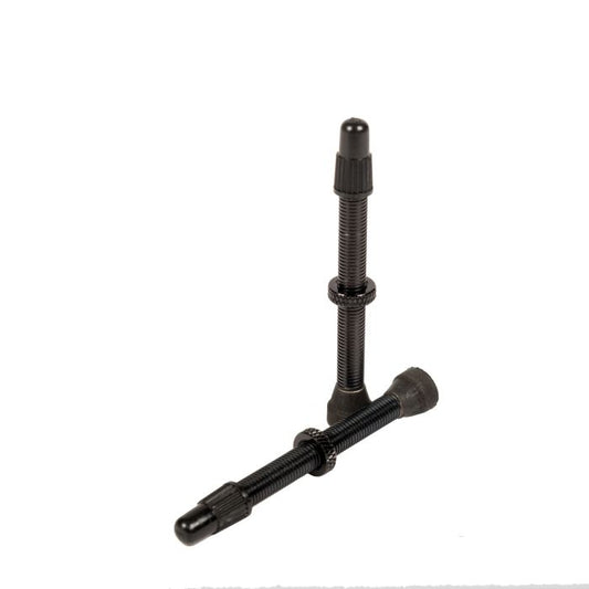 Stans no tubes universal aluminium alloy tubelss tire valve black