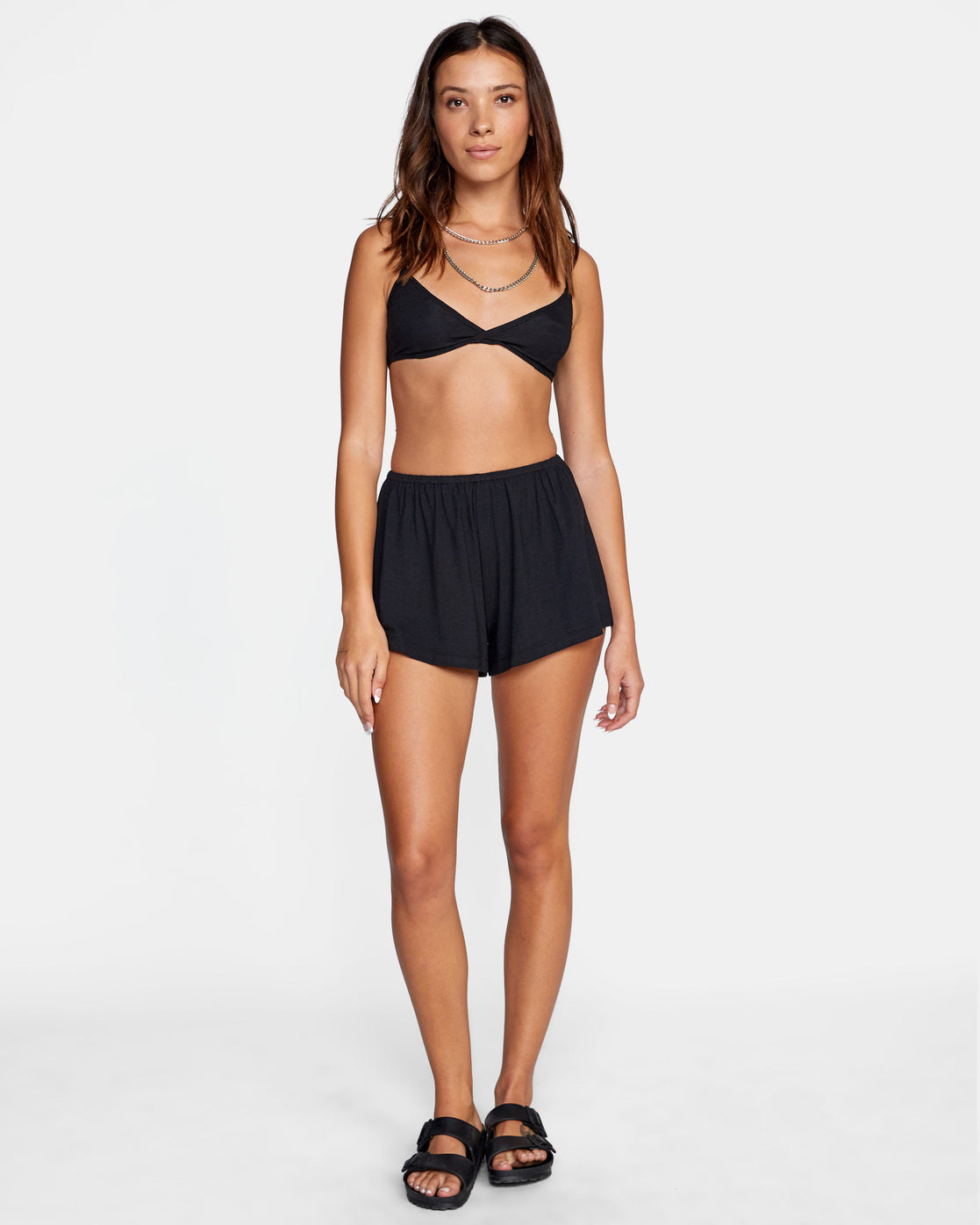 RVCA Ex Girlfriend Bralette True Black