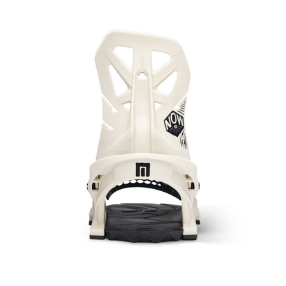 Now Snowboarding Brigade Bindings Chalk White