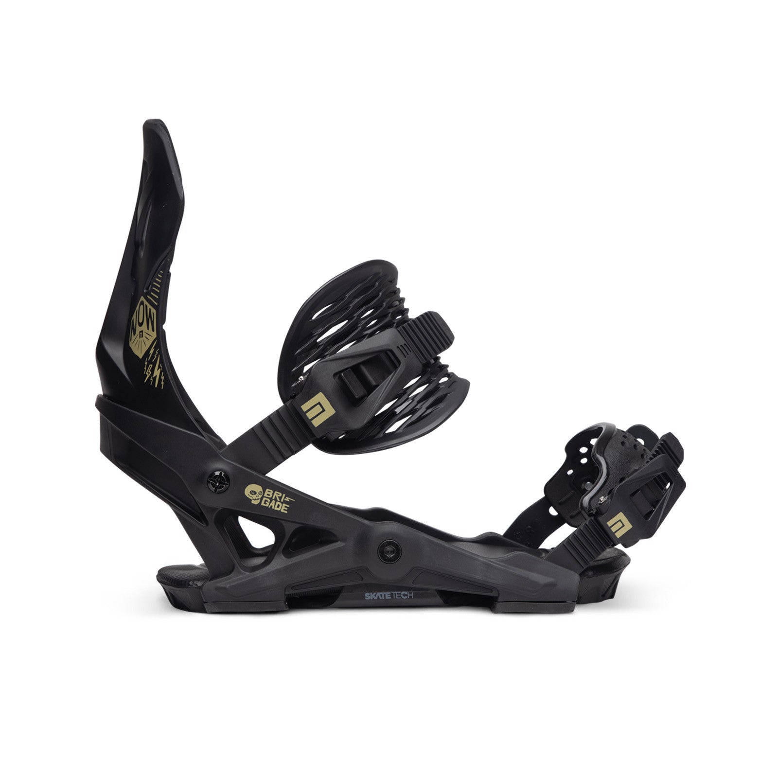 Now Snowboarding Brigade Bindings Black
