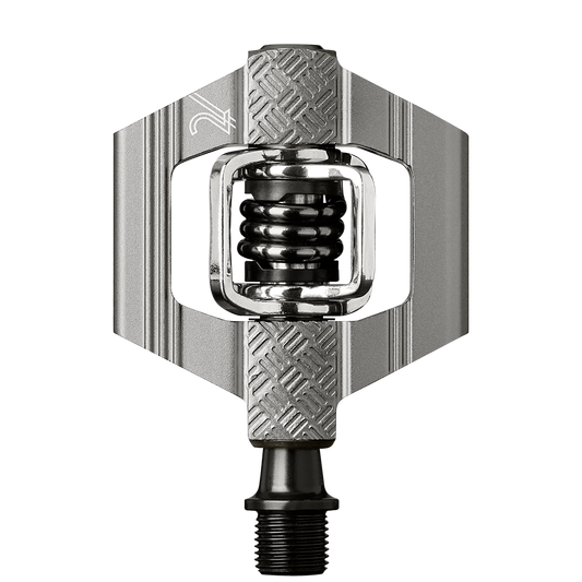Crankbrothers Candy 2 Dual Sided Clipless Bicycle Pedal MTB Gravel XC Grey Gray