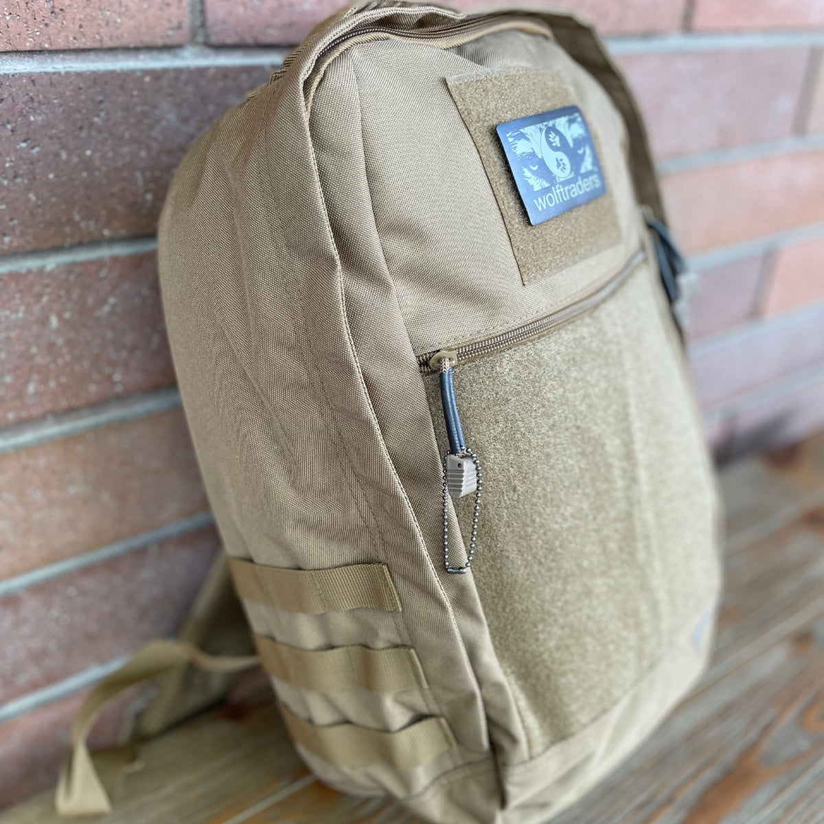 Wolftraders CasualWolf 20-Liter Tactical Day Backpack molle side