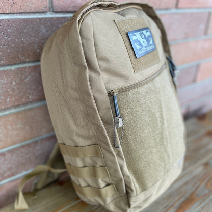 Wolftraders CasualWolf 20-Liter Tactical Day Backpack molle side