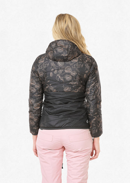 Picture Women's Chloe Reversible Synthetic Puffy Jacket Versaille Back Model