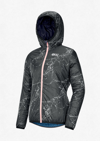 Picture Women's Chloe Reversible Synthetic Puffy Jacket Dark Blue Reversible Front