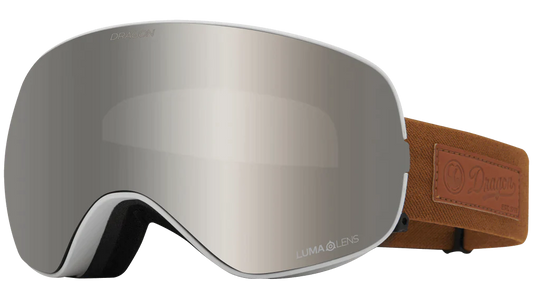 Dragon X2s Medium Fit Sperical Quick Change Goggles Coyote Silver Ion Mirror Main
