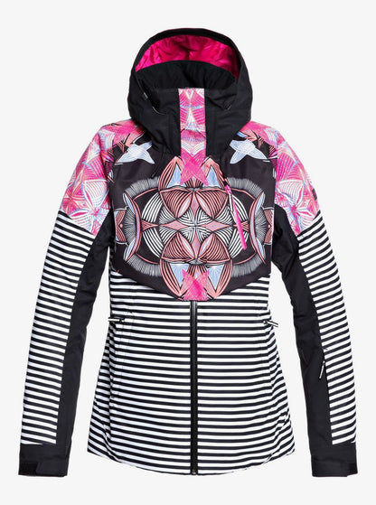 ROXY Women's Frozen Flow Ski and Snowboard Jacket Front View