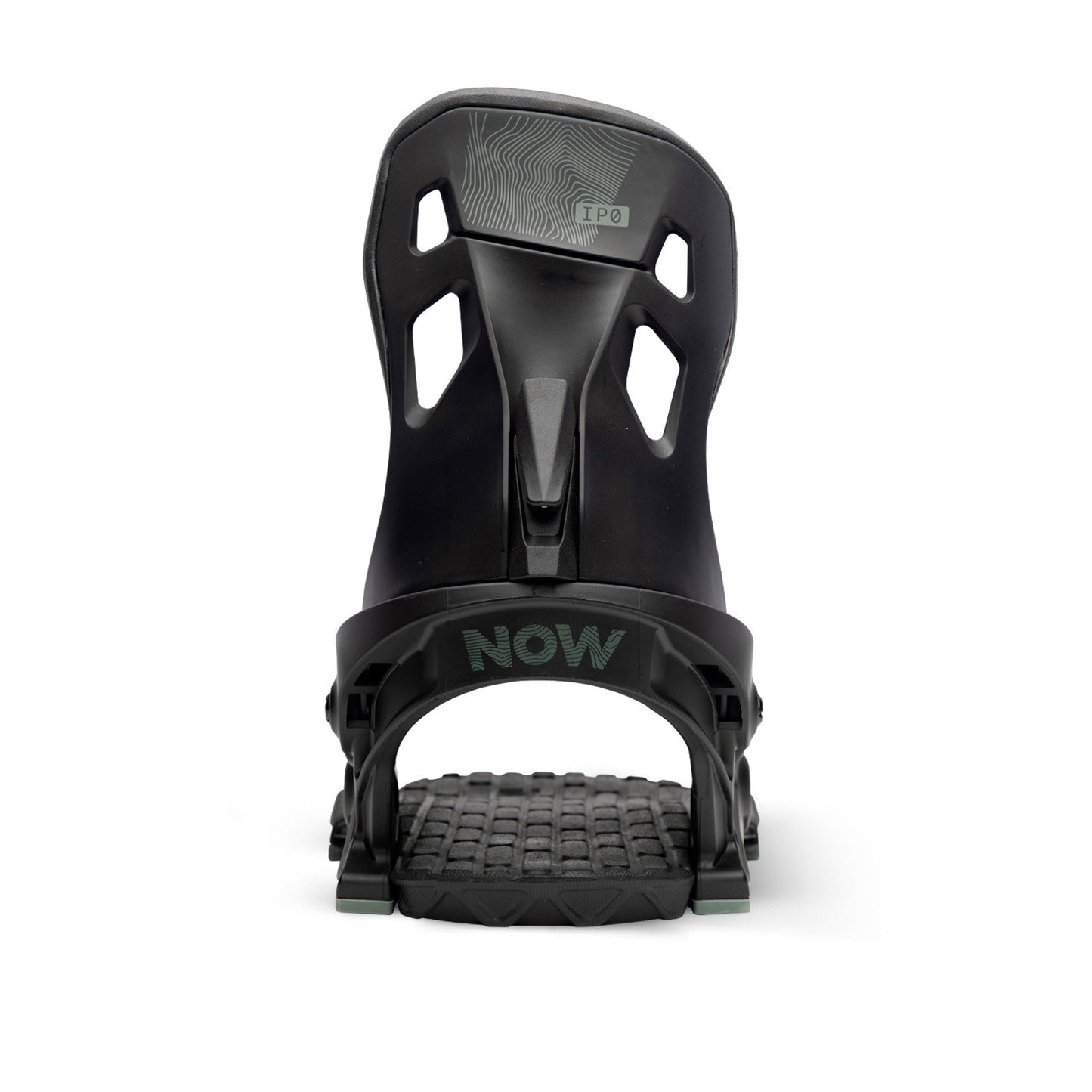 NOW IPO Men's Snowboard Bindings Black