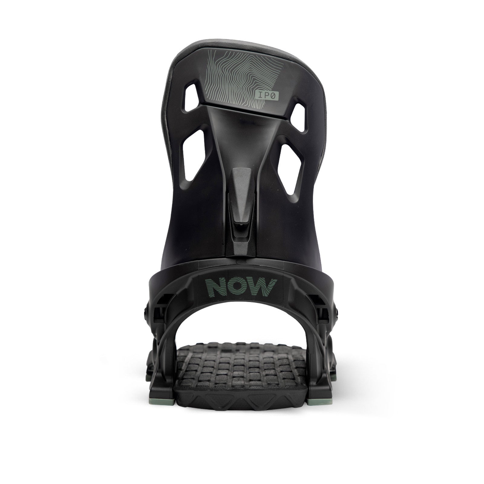 NOW IPO Men's Snowboard Bindings Black