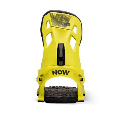 NOW IPO Men's Snowboard Bindings Mountain Moss Yellow