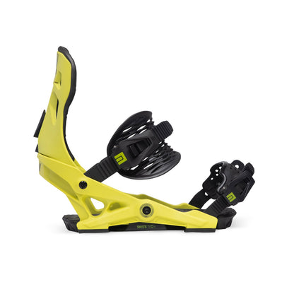 NOW IPO Men's Snowboard Bindings Mountain Moss Yellow